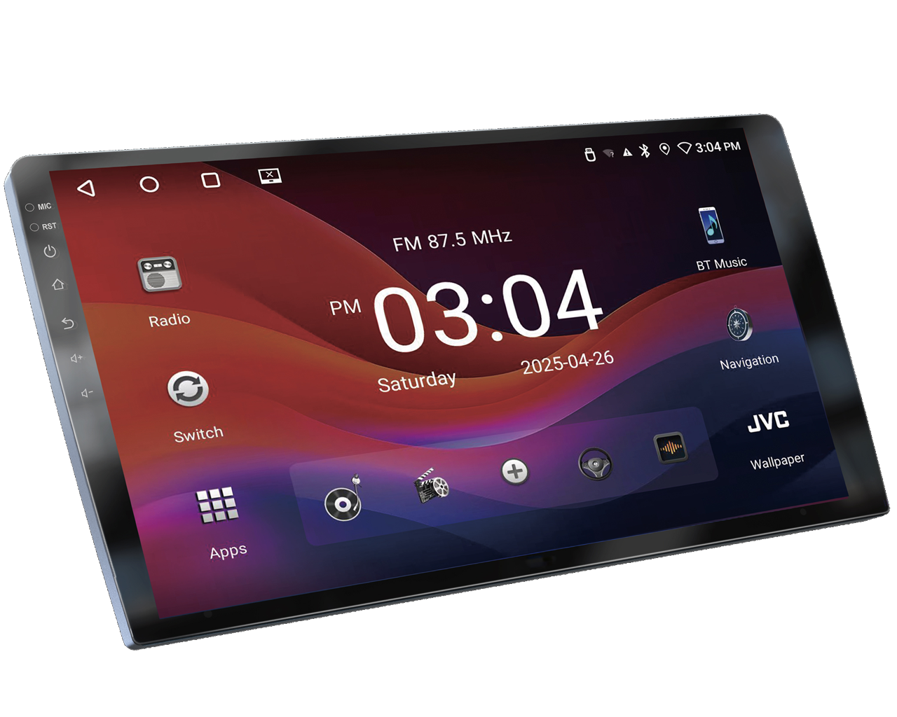 مانیتور اندروید JVC مدل 🆕️KW-U3500-0۹ (اصلی)